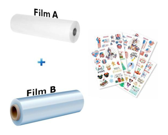 Pellicola UV DTF 100 m, varie larghezze