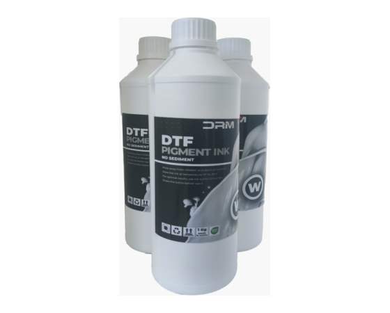 Inchiostro bianco DTF SENZA SEDIMENTI, senza depositi, 1000 ml