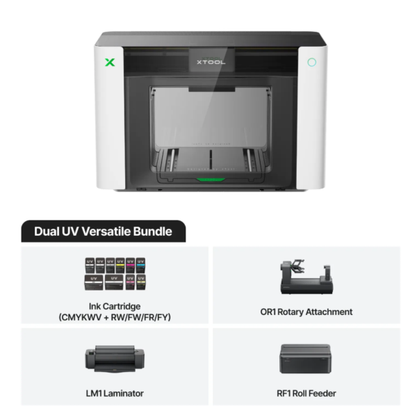 xTool O1 Omni Printer Dual UV – Versatile bundle