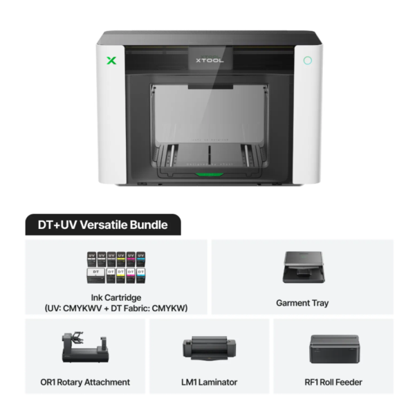 xTool O1 Omni Printer – UV + DT – Versatile bundle