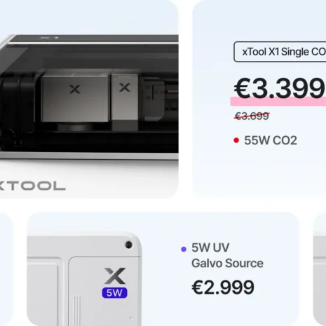 xTool X1 – presentazione del prodotto xTool X1 – presentazione del prodotto